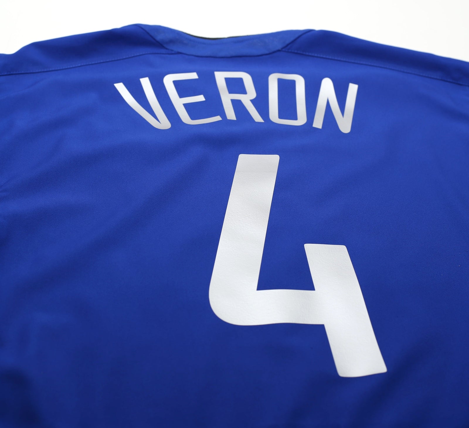 2002/03 VERON #4 Manchester United European Away Football Shirt (M)