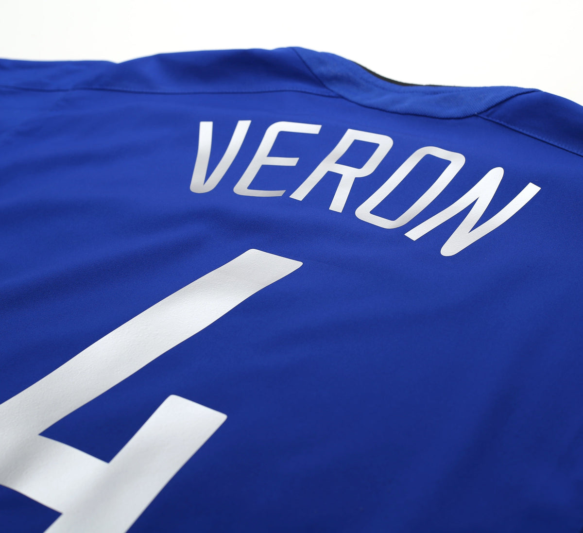 2002/03 VERON #4 Manchester United European Away Football Shirt (M)