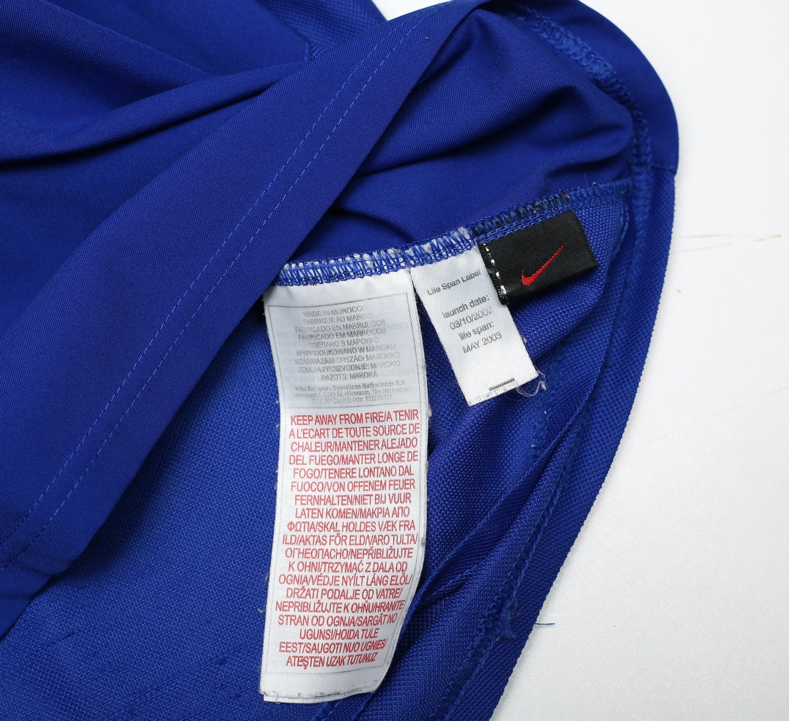 2002/03 VERON #4 Manchester United European Away Football Shirt (M)