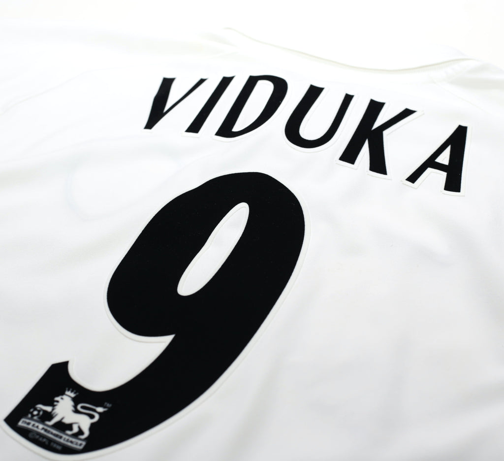 2002/03 VIDUKA #9 Leeds United Home Nike Football Shirt (L)