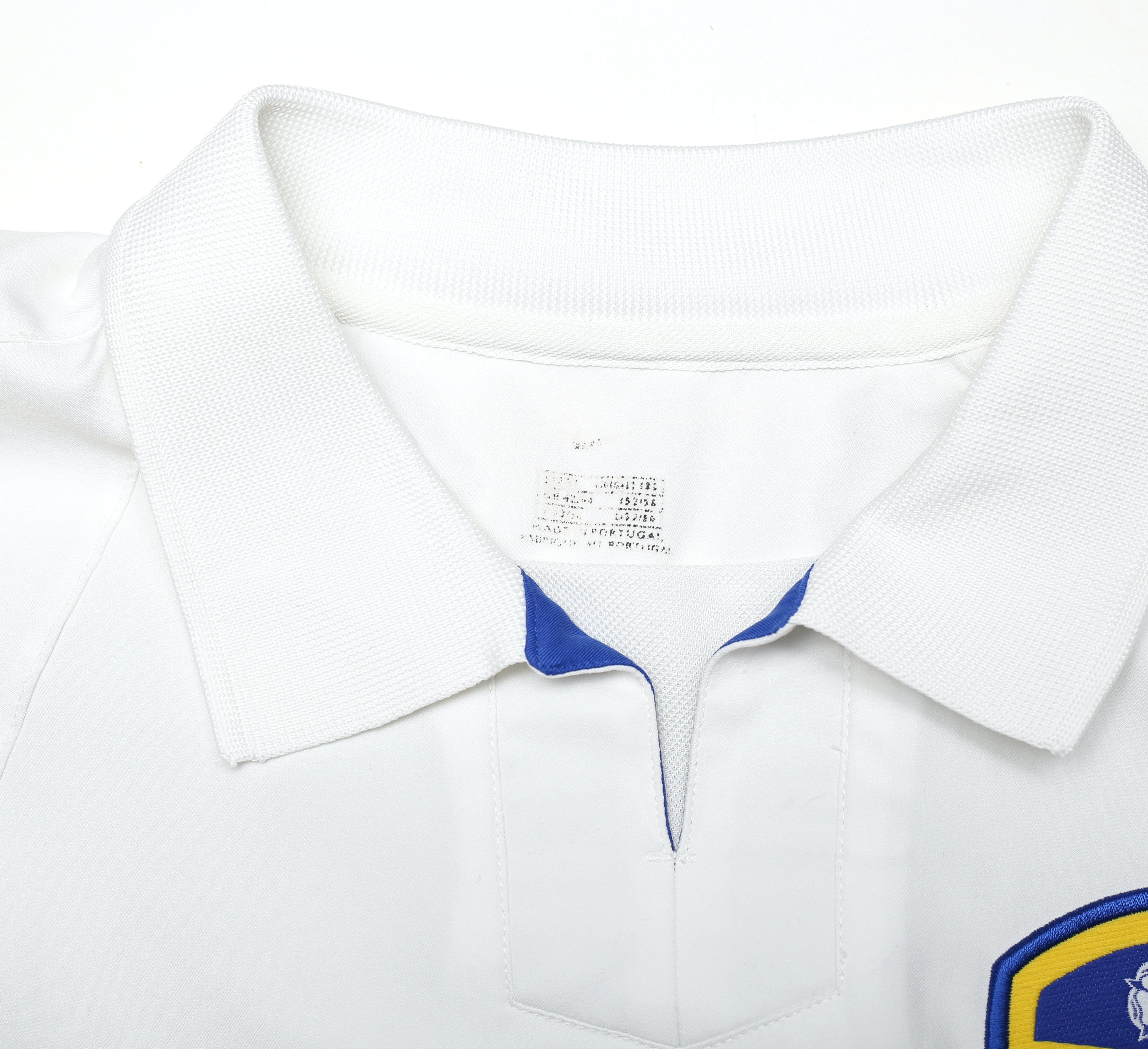 2002/03 VIDUKA #9 Leeds United Home Nike Football Shirt (L)