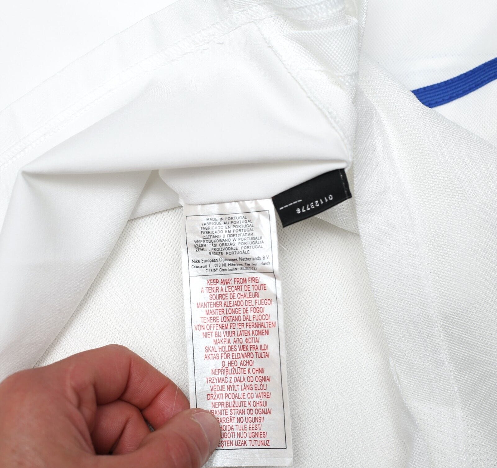 2002/03 VIDUKA #9 Leeds United Vintage Nike Home Football Shirt Jersey (L)