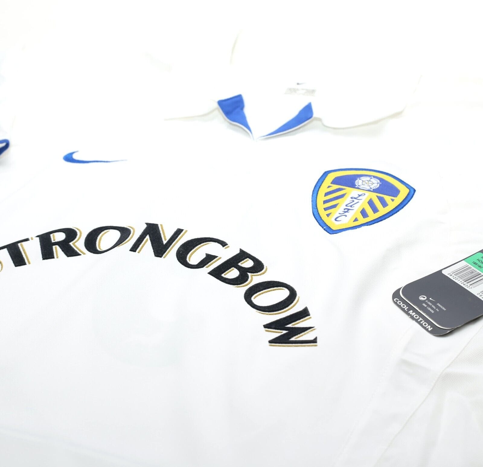 2002/03 VIDUKA #9 Leeds United Vintage Nike Home Football Shirt Jersey (XL) BNWT