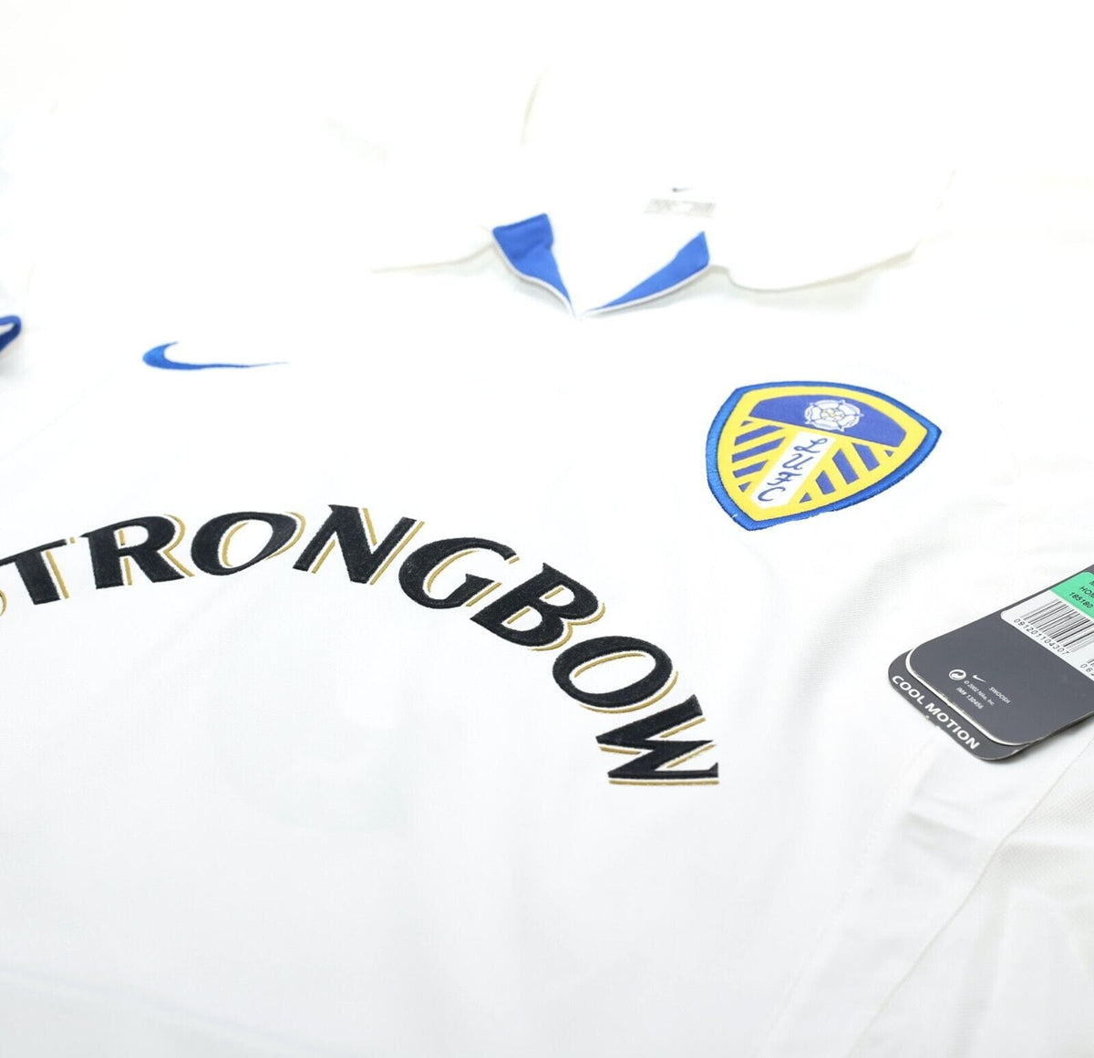 2002/03 VIDUKA #9 Leeds United Vintage Nike Home Football Shirt Jersey (XL) BNWT