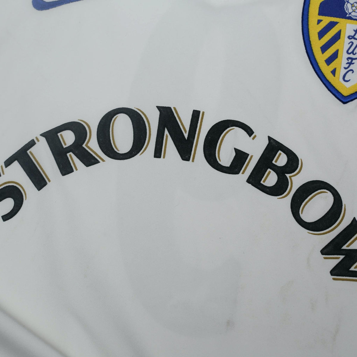 2002/03 Viduka #9 Leeds United Vintage Nike Home Football Shirt (L)