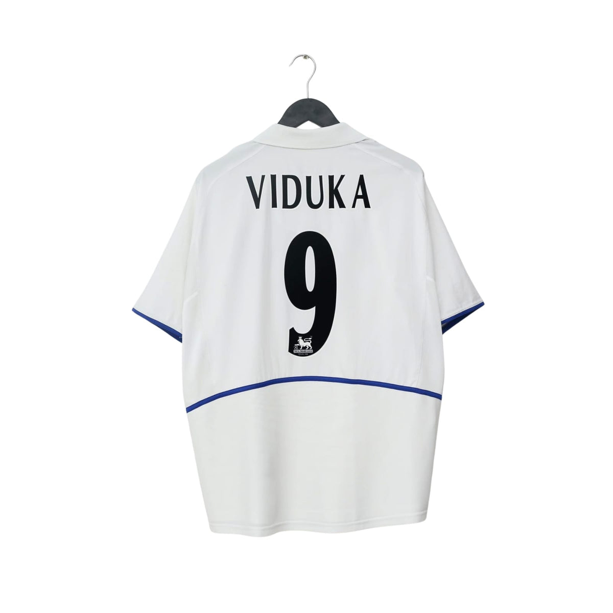 2002/03 Viduka #9 Leeds United Vintage Nike Home Football Shirt (L)