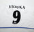 2002/03 VIDUKA #9 Leeds United Vintage Nike Home Football Shirt (L)