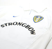 2002/03 VIDUKA #9 Leeds United Vintage Nike Home Football Shirt (S)
