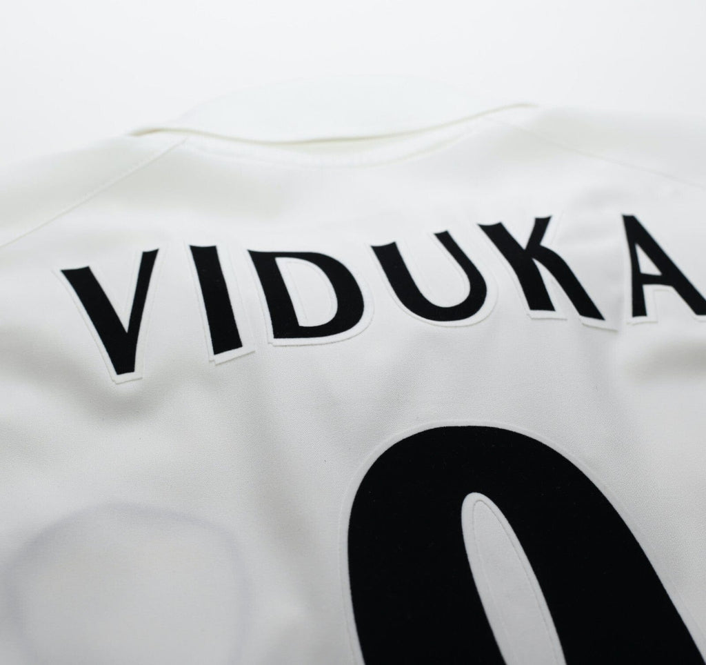 2002/03 VIDUKA #9 Leeds United Vintage Nike Home Football Shirt (XL)