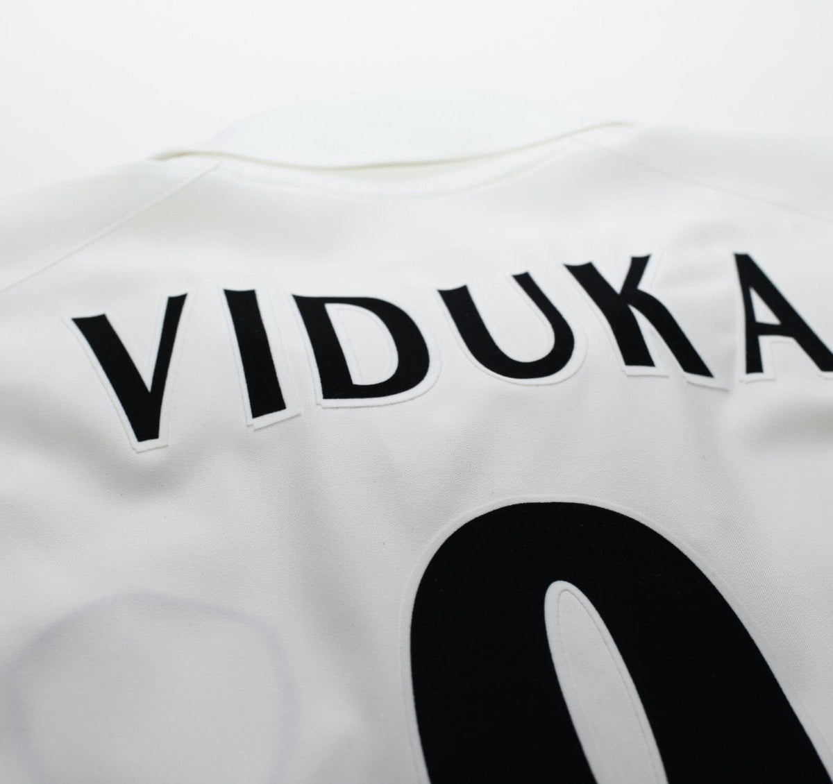 2002/03 VIDUKA #9 Leeds United Vintage Nike Home Football Shirt (XL)