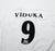 2002/03 VIDUKA #9 Leeds United Vintage Nike Home Football Shirt (XL)
