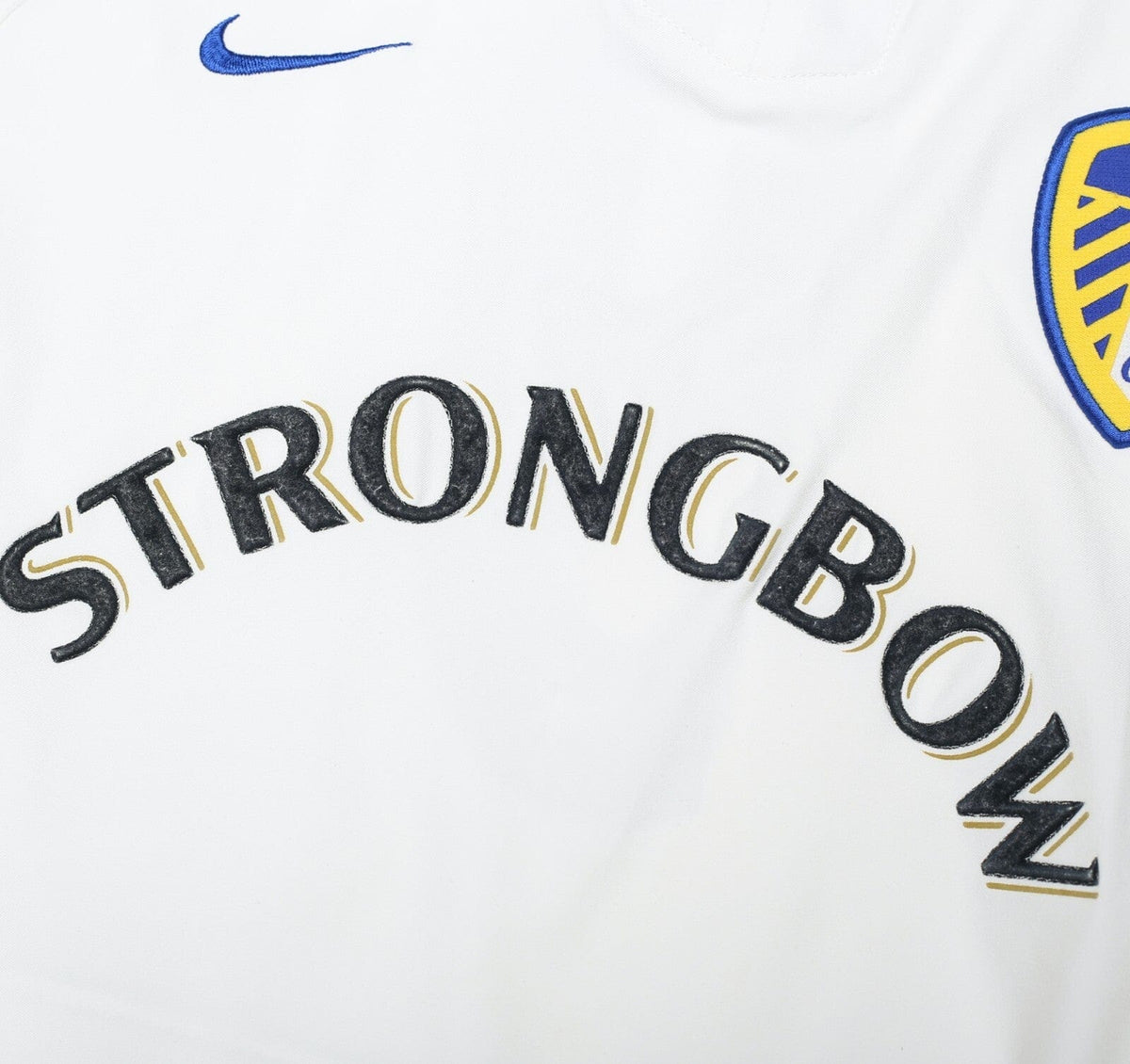 2002/03 VIDUKA #9 Leeds United Vintage Nike Home Football Shirt (XL)