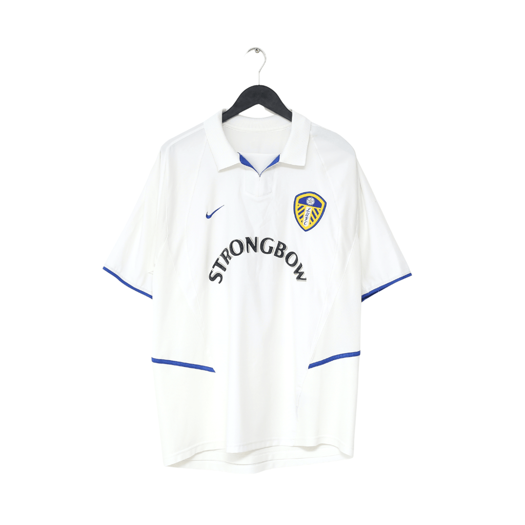 2002/03 VIDUKA #9 Leeds United Vintage Nike Home Football Shirt (XL)