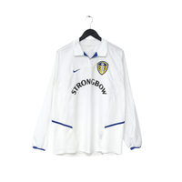 2002/03 Viduka #9 Leeds United Vintage Nike L/S Home Football Shirt (L)