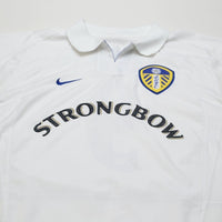 2002/03 Viduka #9 Leeds United Vintage Nike L/S Home Football Shirt (L)