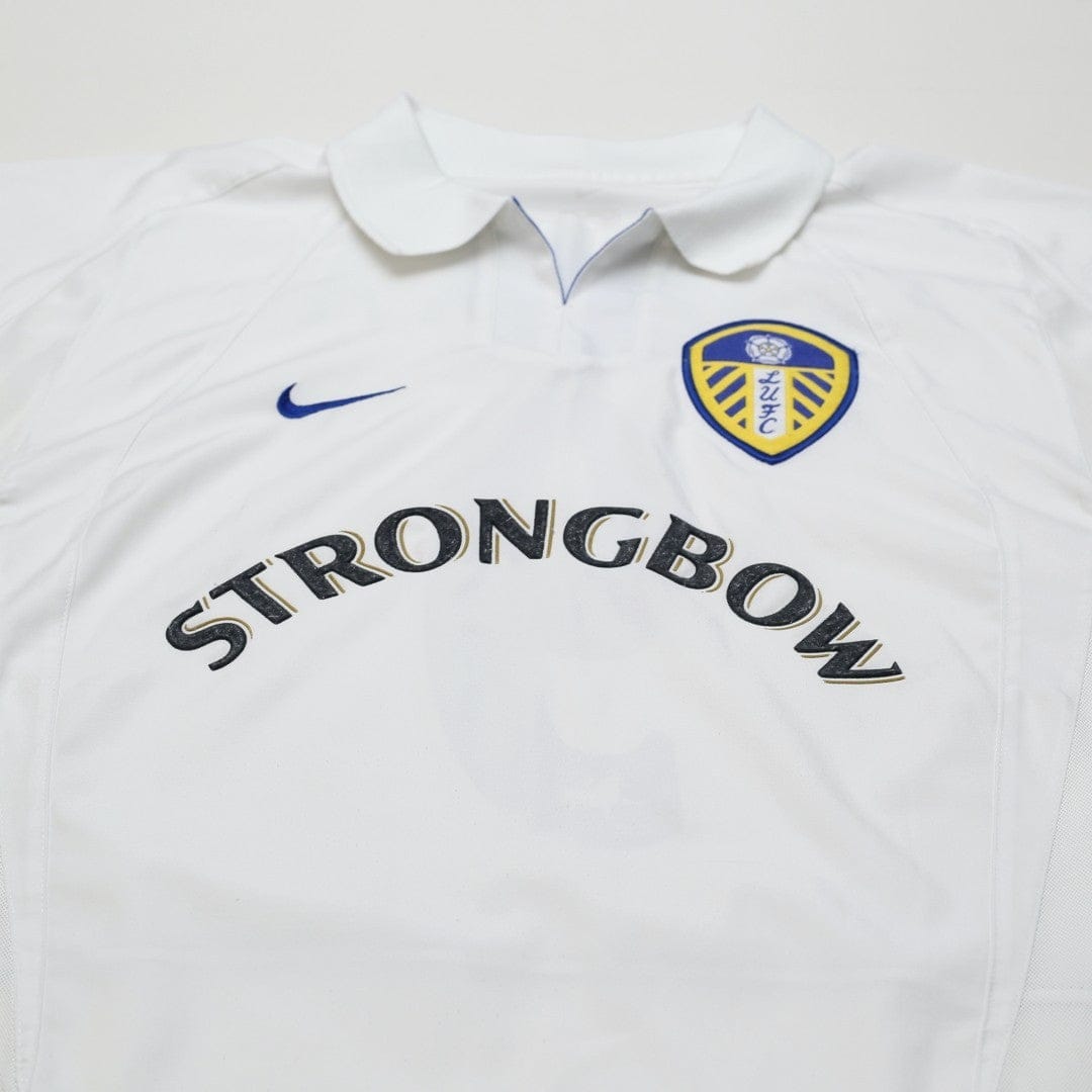 2002/03 Viduka #9 Leeds United Vintage Nike L/S Home Football Shirt (L)
