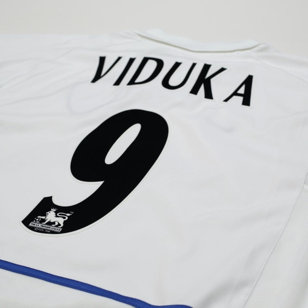 2002/03 Viduka #9 Leeds United Vintage Nike L/S Home Football Shirt (L)