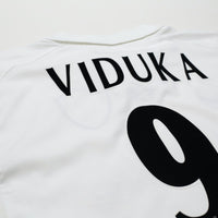 2002/03 Viduka #9 Leeds United Vintage Nike L/S Home Football Shirt (L)