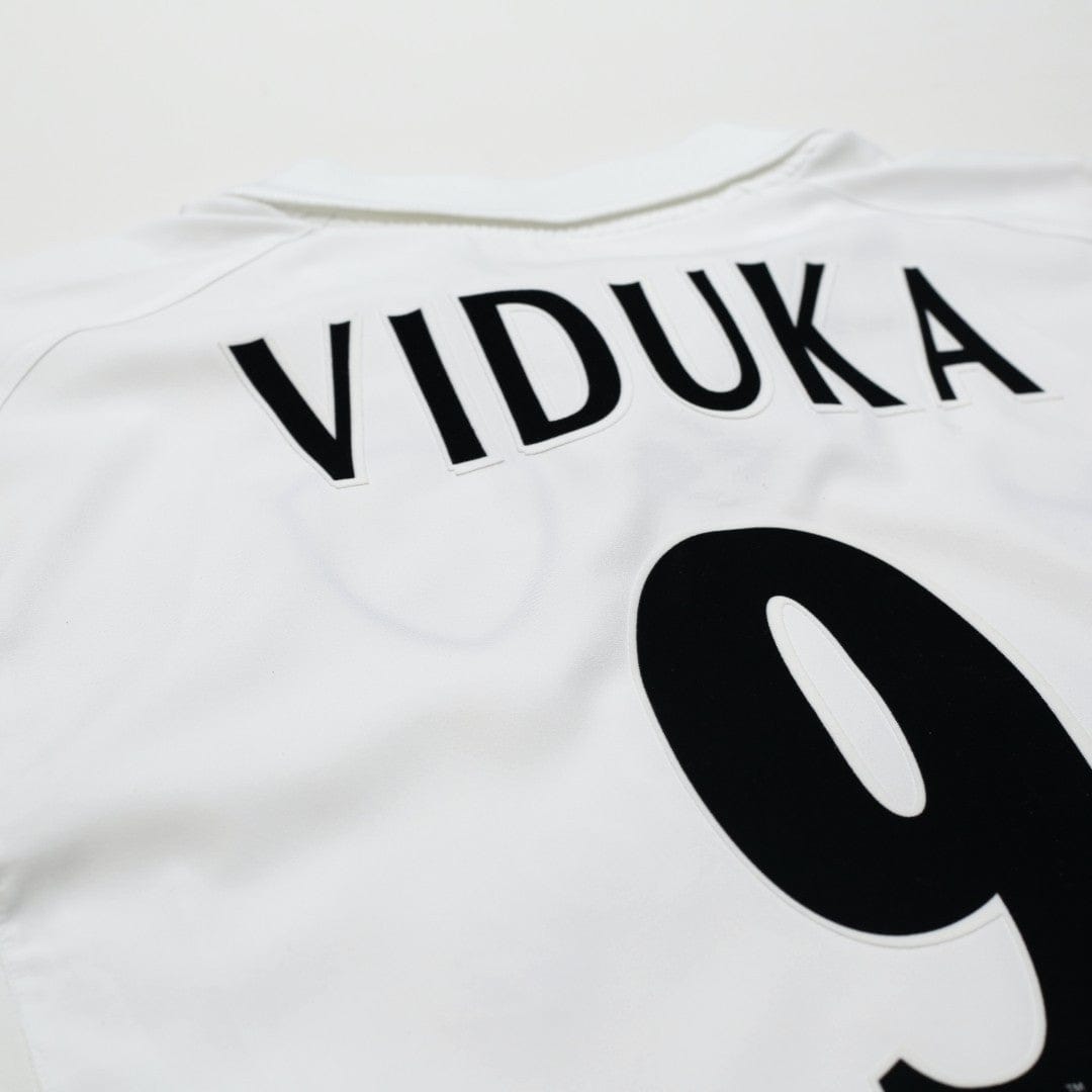 2002/03 Viduka #9 Leeds United Vintage Nike L/S Home Football Shirt (L)