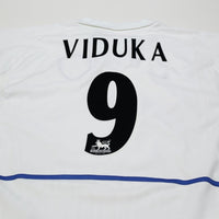 2002/03 Viduka #9 Leeds United Vintage Nike L/S Home Football Shirt (L)