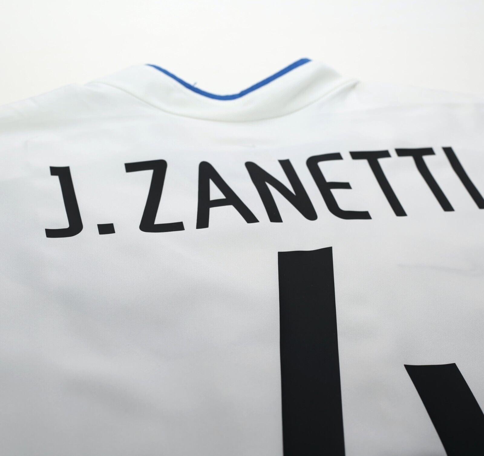 2002/03 ZANETTI #4 Inter Milan Vintage Nike Away Football Shirt (XL)