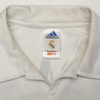 2002/03 Zidane #5 Real Madrid Vintage adidas Centenary Home Football Shirt (M)