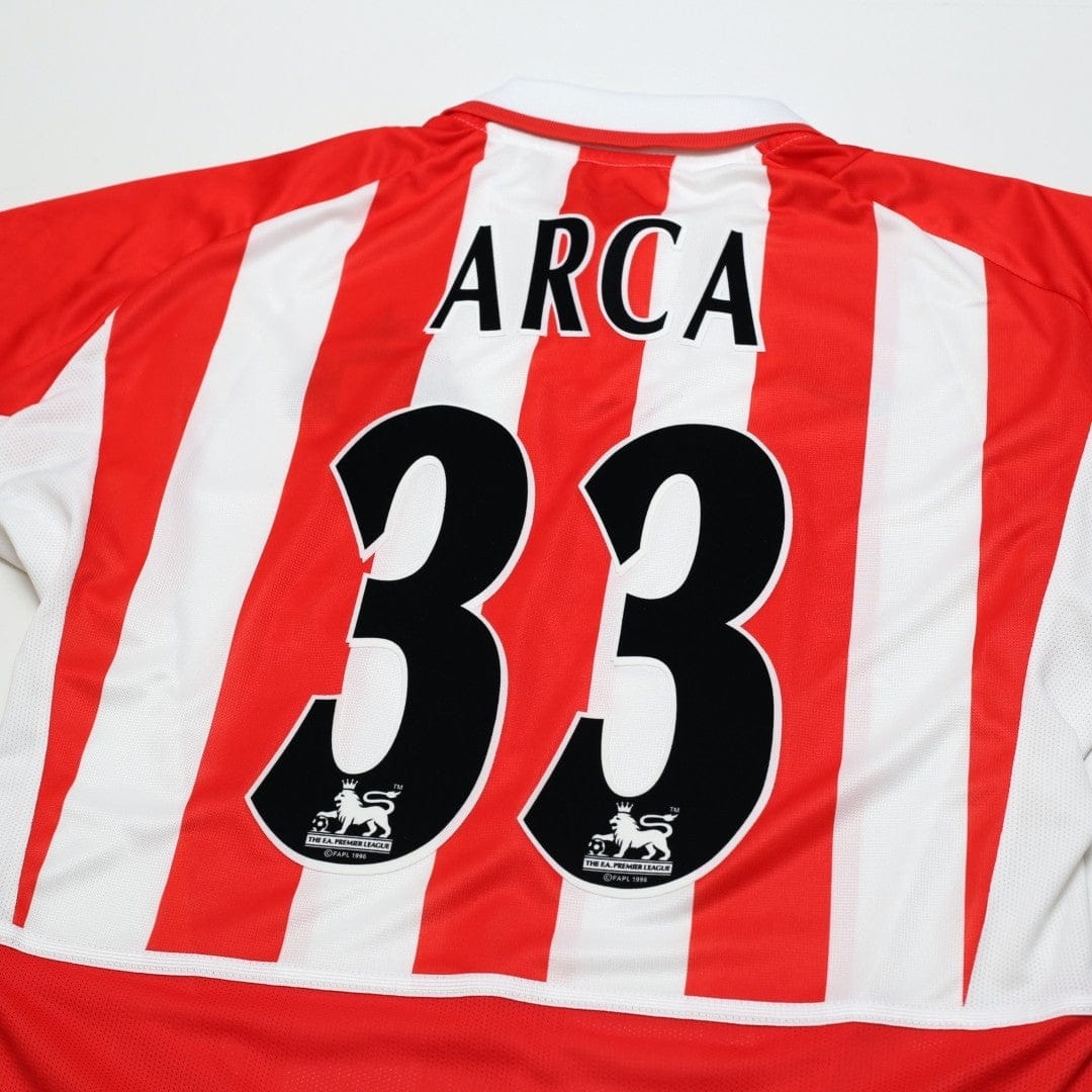 2002/04 Arca #33 Sunderland Vintage Nike Home Football Shirt (M)