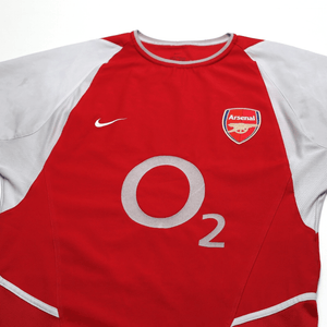 2002/04 Arsenal Vintage Nike Home Football Shirt (S) 'Invincibles'