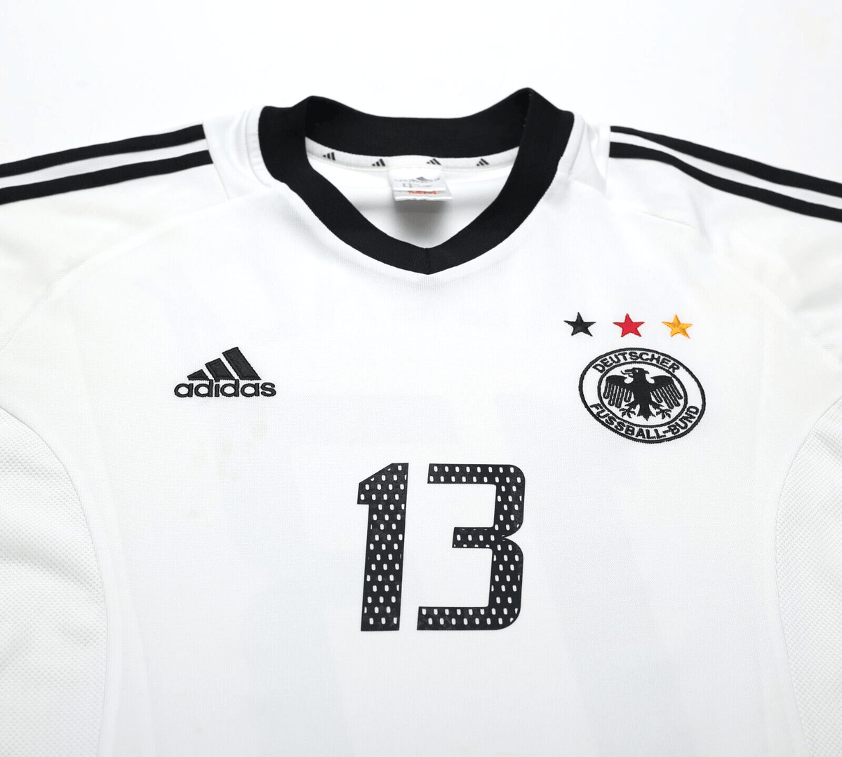 2002/04 BALLACK #13 Germany Vintage adidas Home Football Shirt (XL) WC 2002