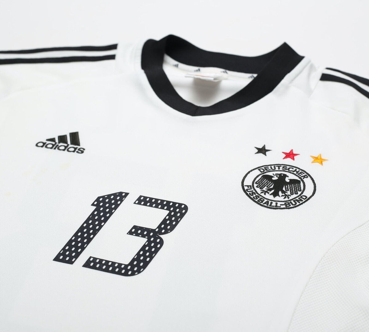 2002/04 BALLACK #13 Germany Vintage adidas Home Football Shirt (XL) WC 2002