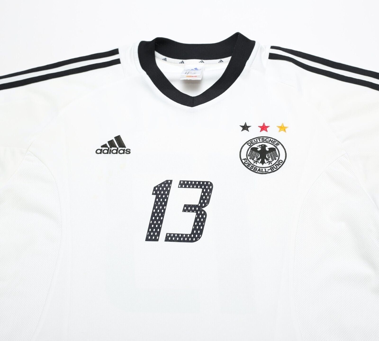 2002/04 BALLACK #13 Germany Vintage adidas Home Football Shirt (XL) WC 2002