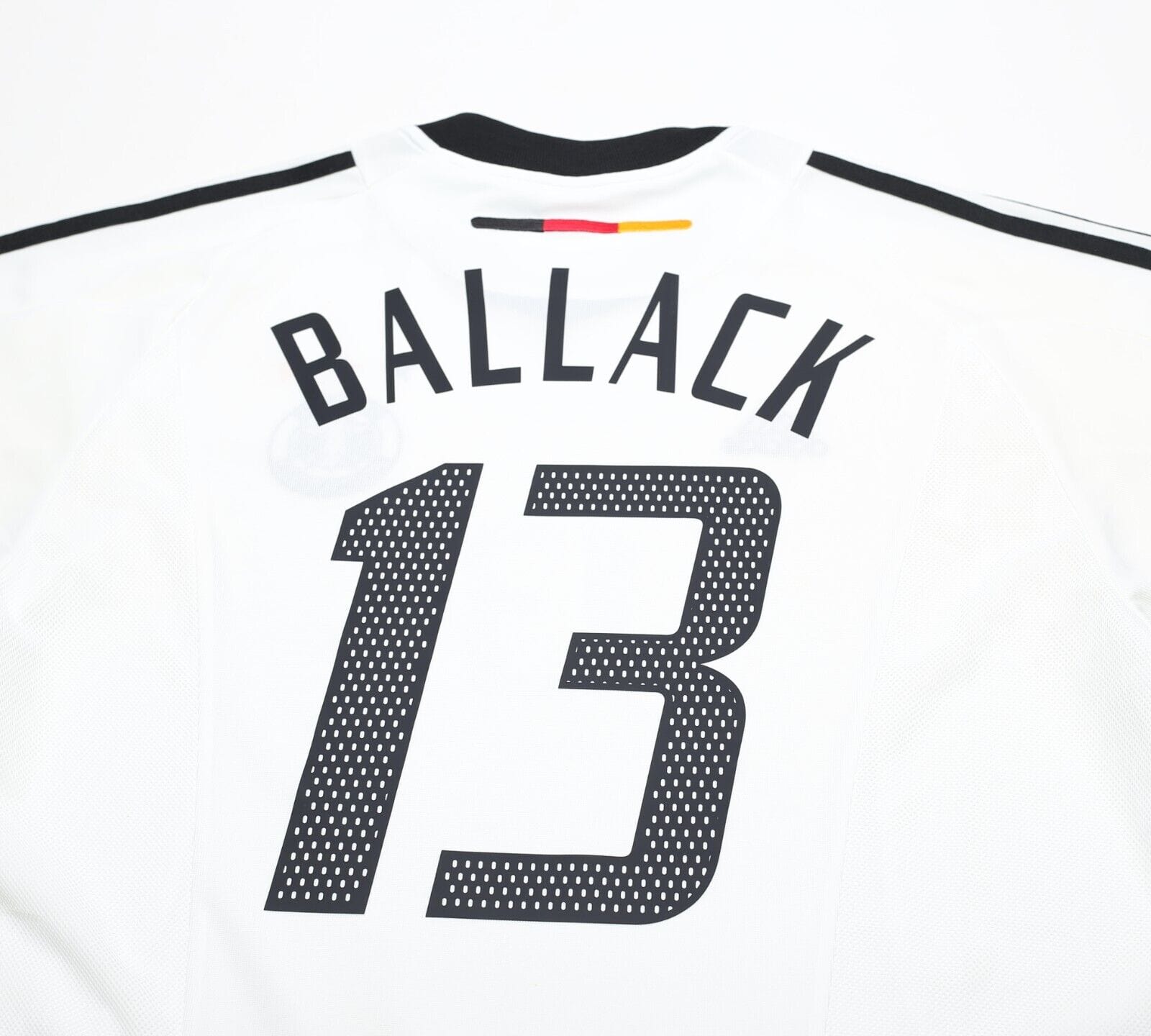 2002/04 BALLACK #13 Germany Vintage adidas Home Football Shirt (XL) WC 2002