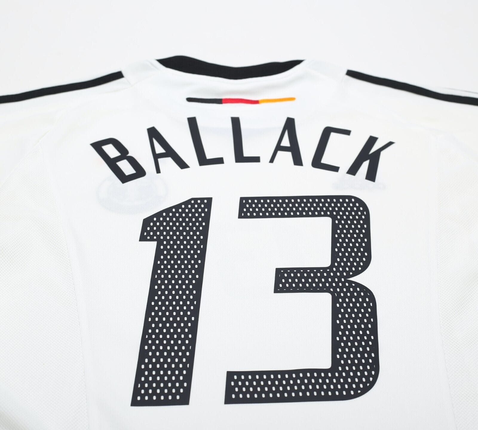 2002/04 BALLACK #13 Germany Vintage adidas Home Football Shirt (XL) WC 2002