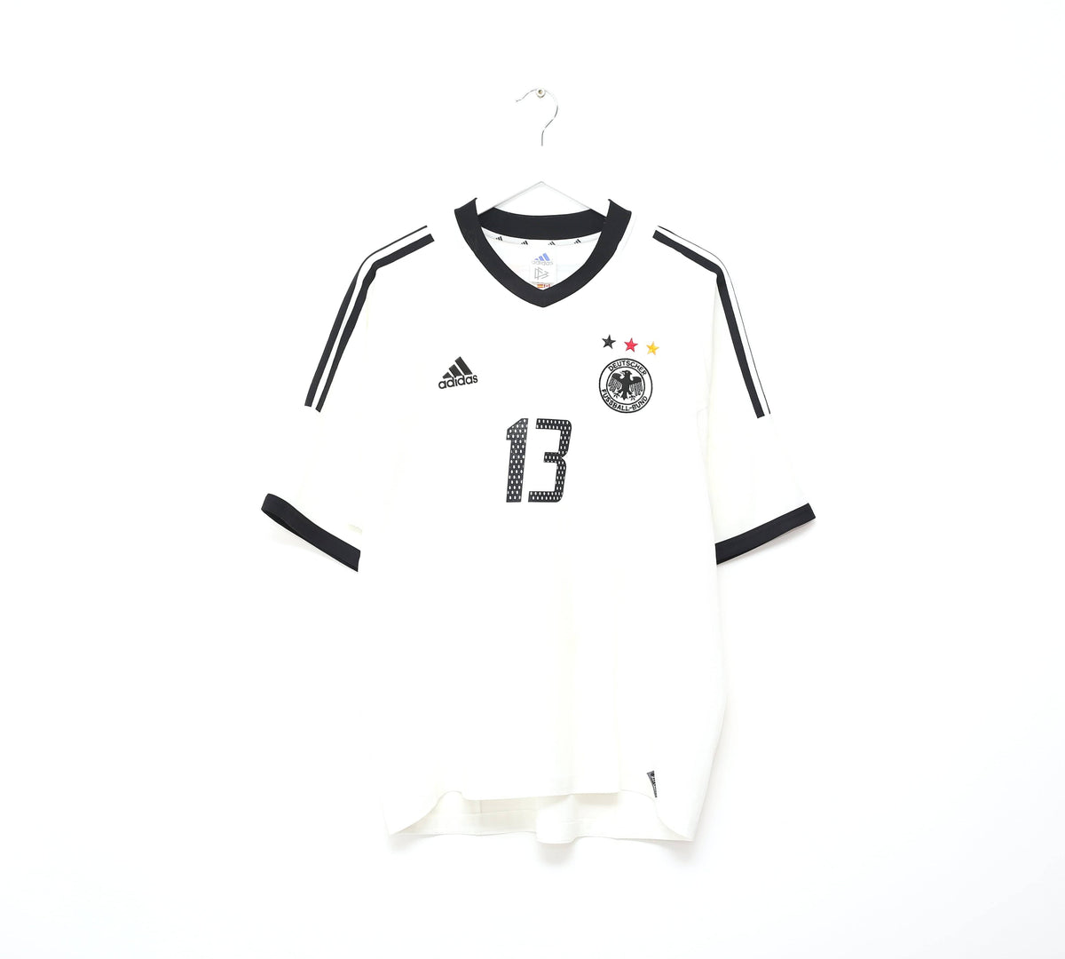 2002/04 BALLACK #13 Germany Vintage adidas Home Football Shirt (XL) WC 2002