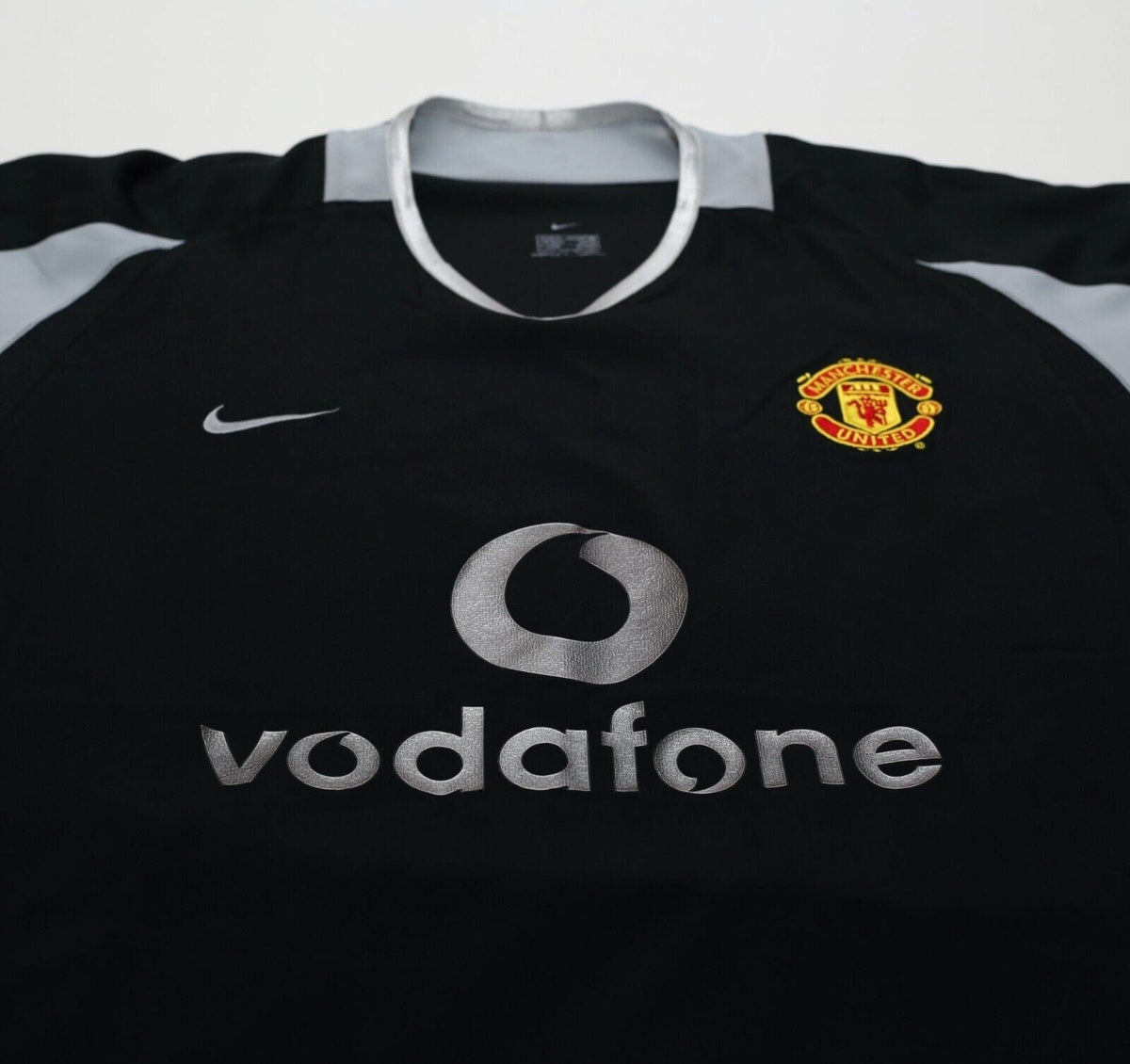 2002/04 BARTHEZ #1 Manchester United Vintage Nike S/S GK Football Shirt (XL)
