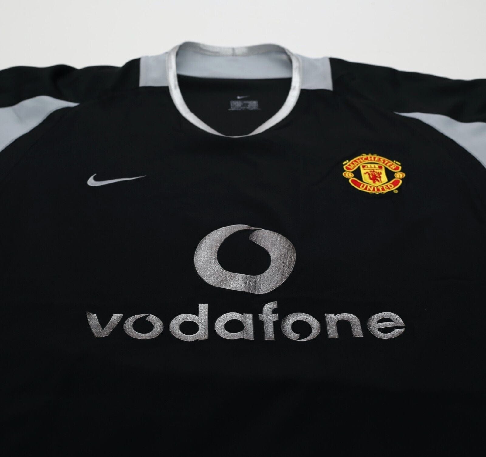 2002/04 BARTHEZ #1 Manchester United Vintage Nike S/S GK Football Shirt (XL)