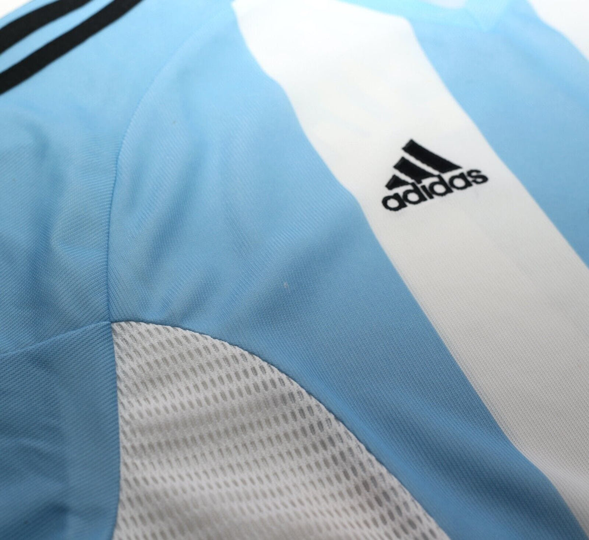 2002/04 BATISTUTA #9 Argentina Vintage adidas Home Football Shirt Jersey (XL)