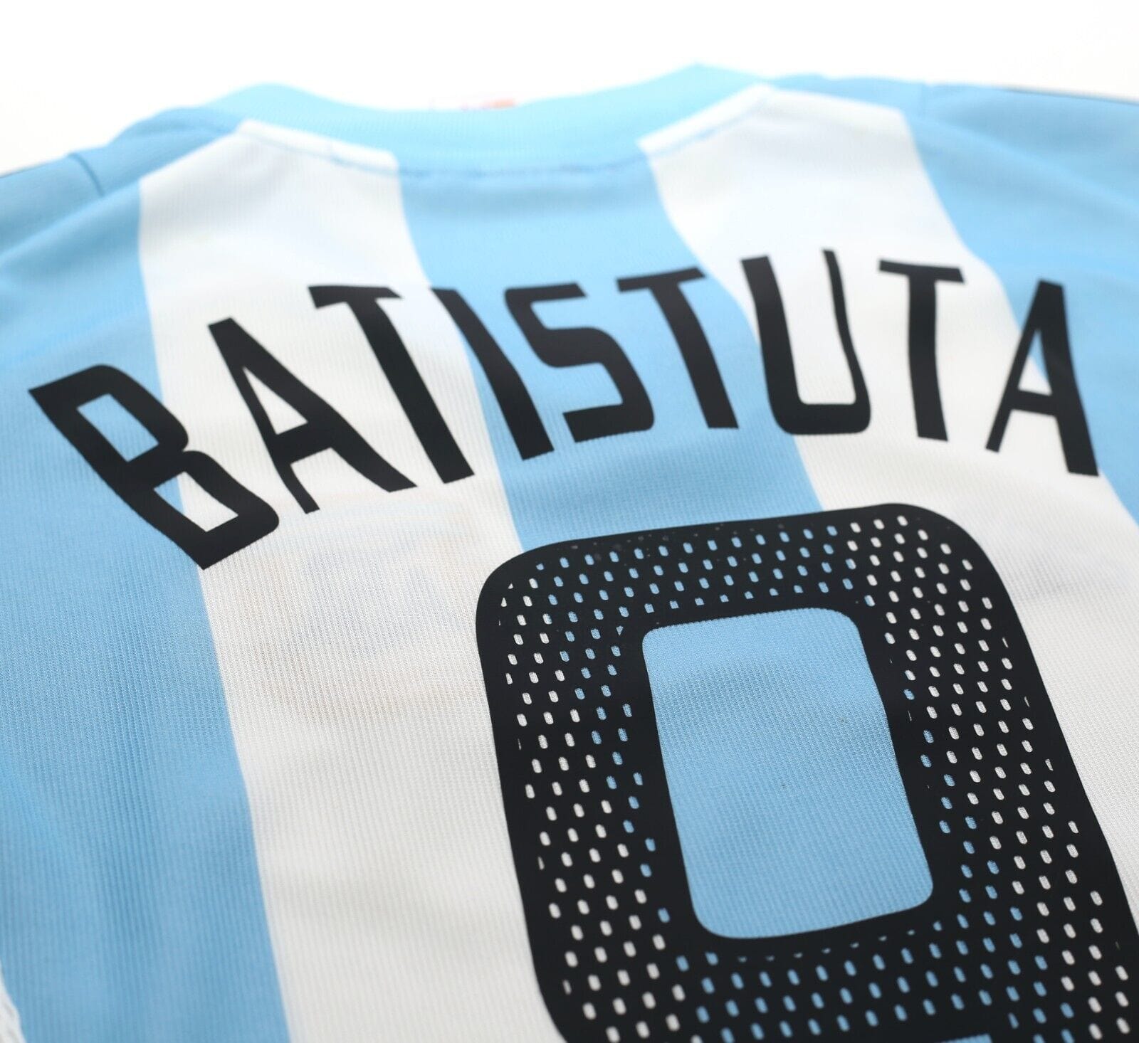 2002/04 BATISTUTA #9 Argentina Vintage adidas Home Football Shirt Jersey (XL)