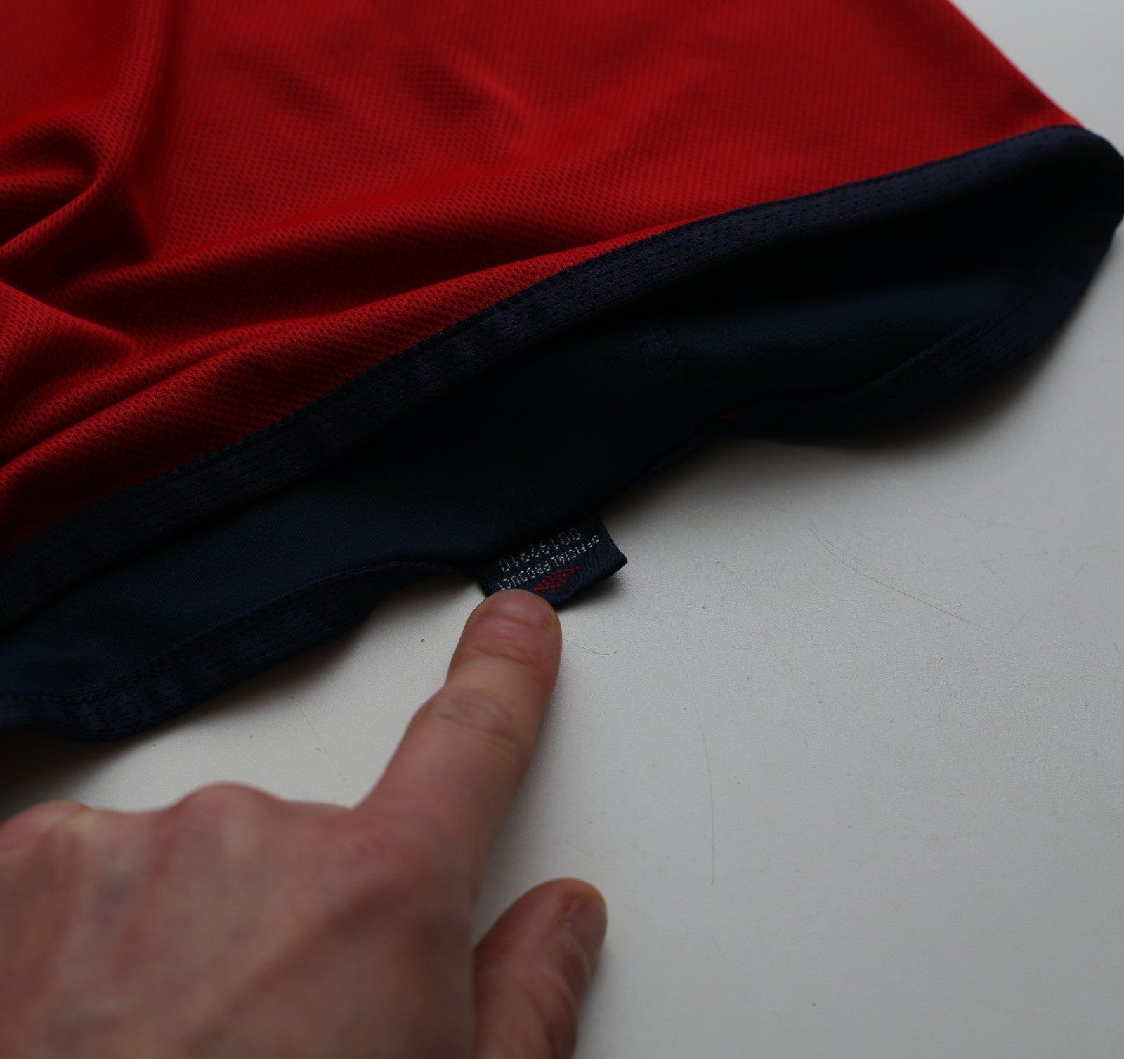 2002/04 BECKHAM #7 England Vintage Umbro Away Football Shirt (L) Argentina WC