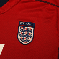 2002/04 Beckham #7 England Vintage Umbro Away Football Shirt (M) Argentina WC