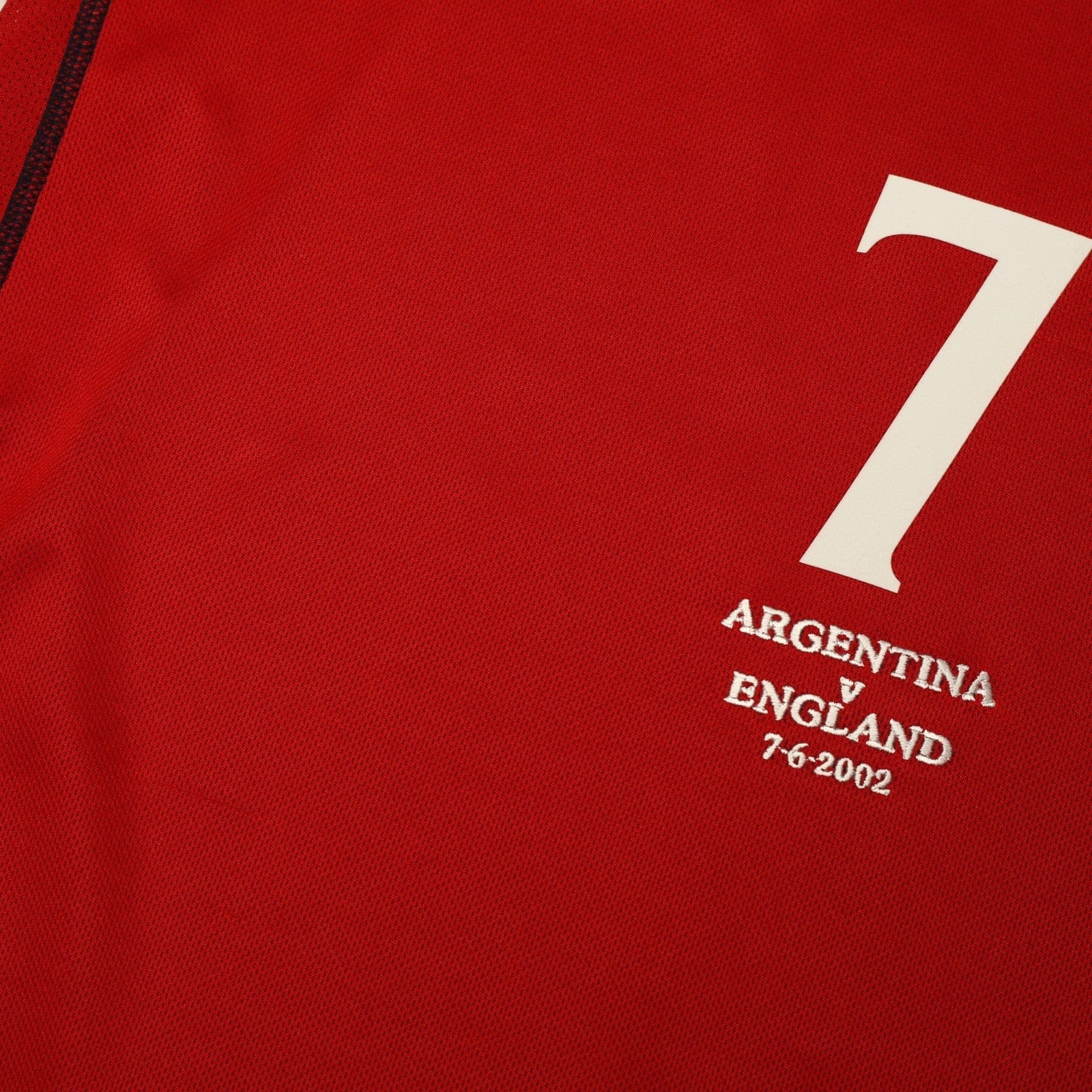 2002/04 Beckham #7 England Vintage Umbro Away Football Shirt (M) Argentina WC