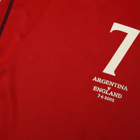 2002/04 Beckham #7 England Vintage Umbro Away Football Shirt (M) Argentina WC