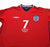 2002/04 BECKHAM #7 England Vintage Umbro Away Football Shirt (M) Argentina WC