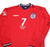 2002/04 BECKHAM #7 England Vintage Umbro Away LS Football Shirt (M) Argentina WC