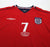 2002/04 BECKHAM #7 England Vintage Umbro Away LS Football Shirt (S) Argentina WC