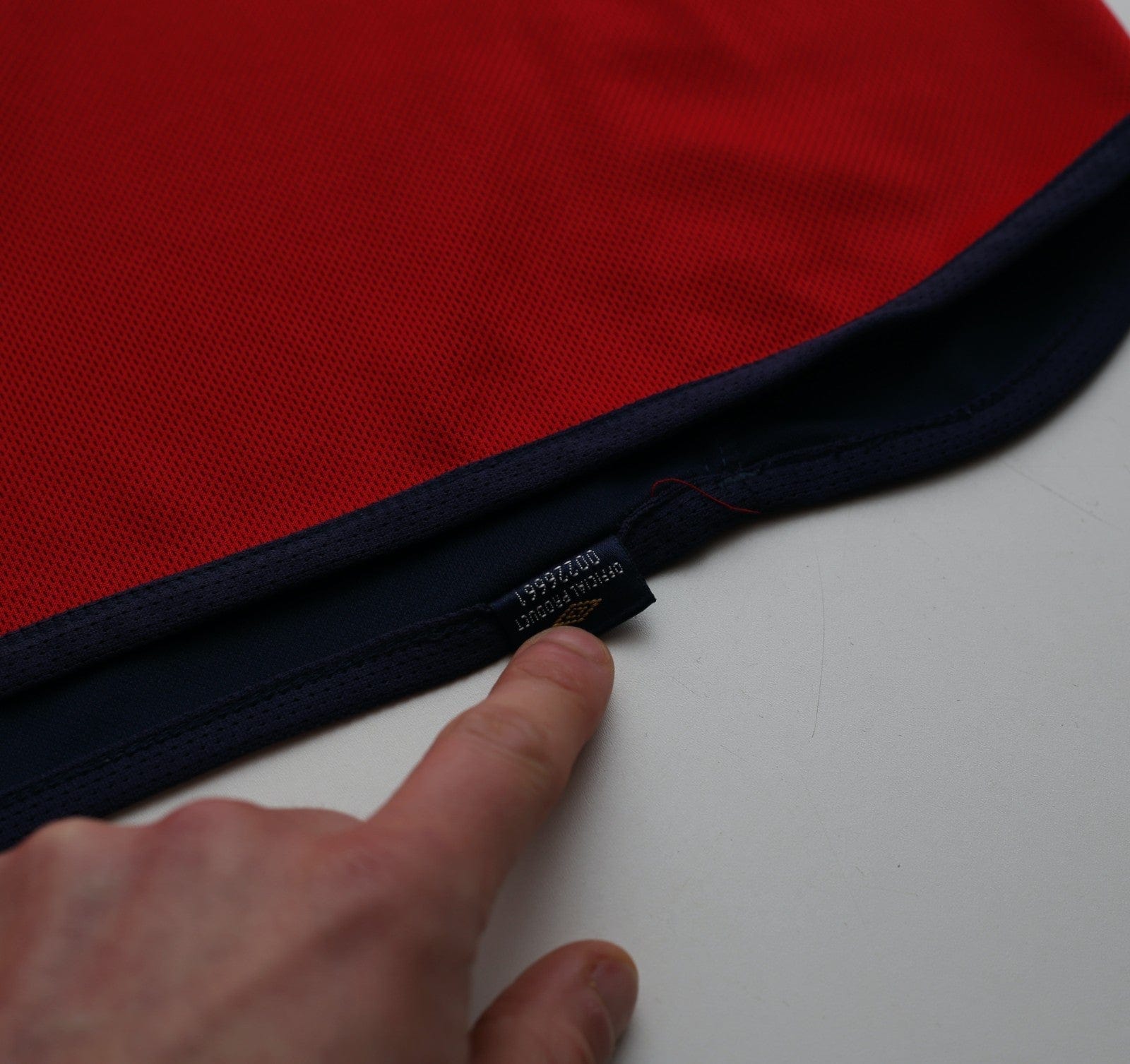 2002/04 BECKHAM #7 England Vintage Umbro Away LS Football Shirt XL Argentina WC