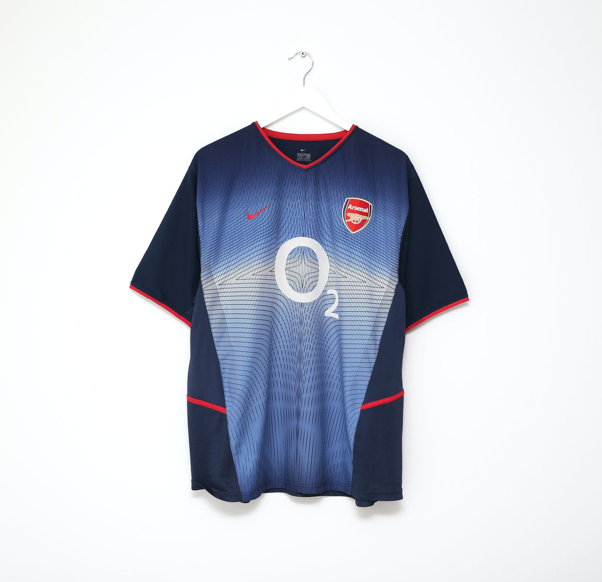 2002/04 CAMPBELL #23 Arsenal Vintage Nike Away Football Shirt Jersey (XL)
