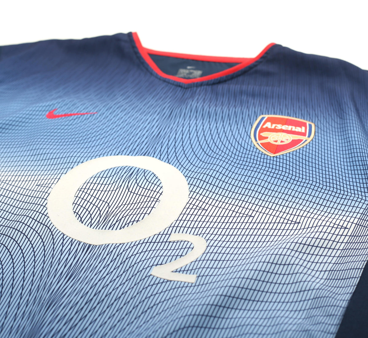 2002/04 CAMPBELL #23 Arsenal Vintage Nike Away Football Shirt Jersey (XL)