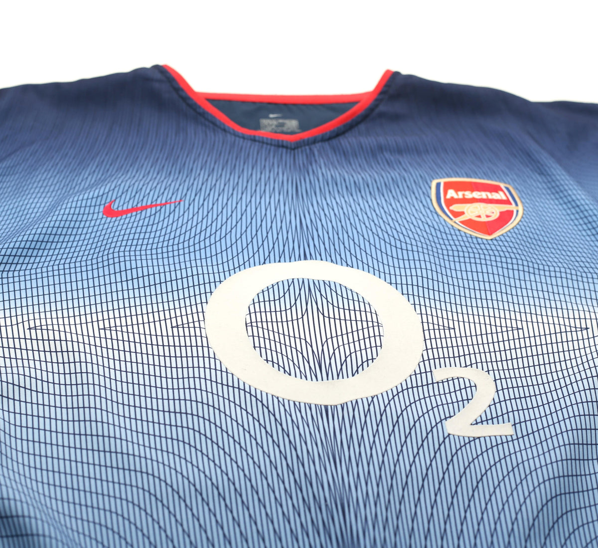 2002/04 CAMPBELL #23 Arsenal Vintage Nike Away Football Shirt Jersey (XL)