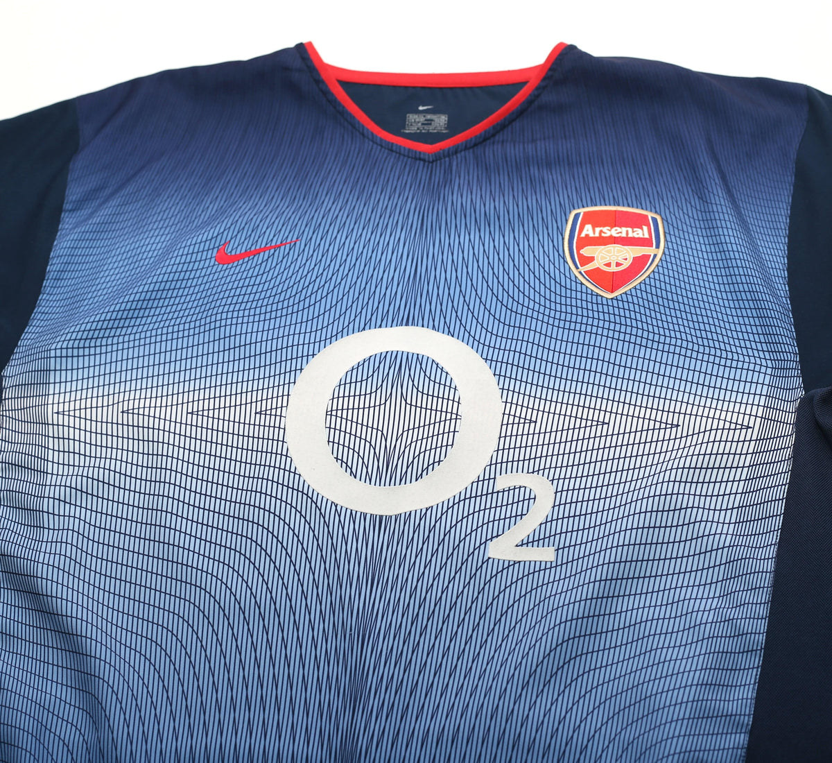 2002/04 CAMPBELL #23 Arsenal Vintage Nike Away Football Shirt Jersey (XL)